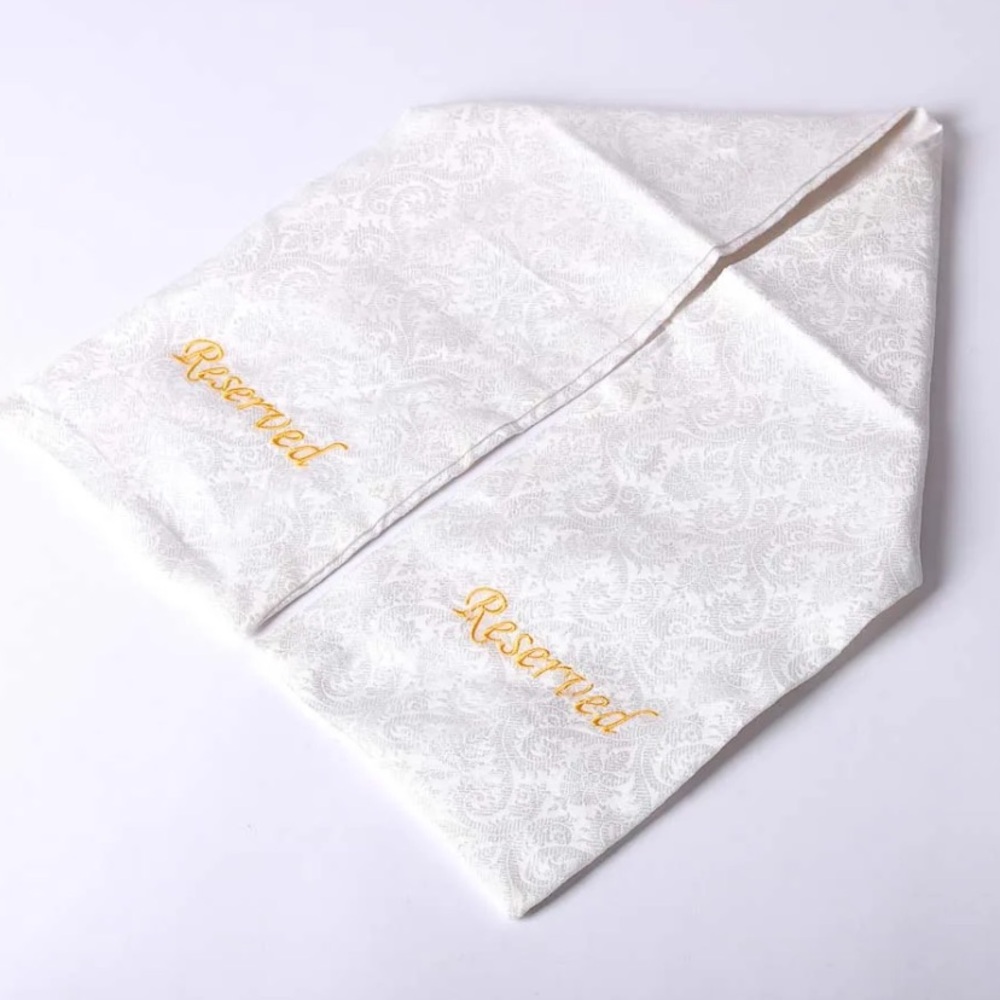 White Pew/Chair Sash